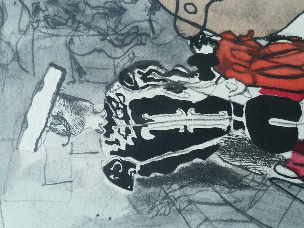 Georges BRAQUE : Torero - Lithographie originale signée