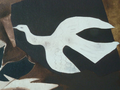 Georges BRAQUE : Le nid - Lithographie originale signée