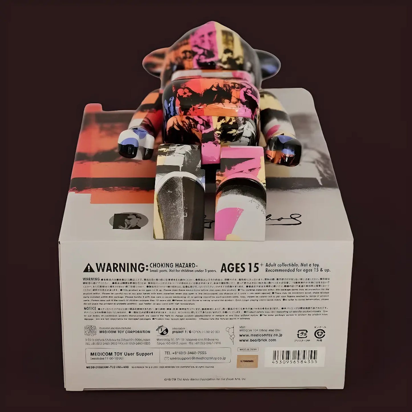 Andy WARHOL : The Last Supper - Bearbrick 100% et 400%