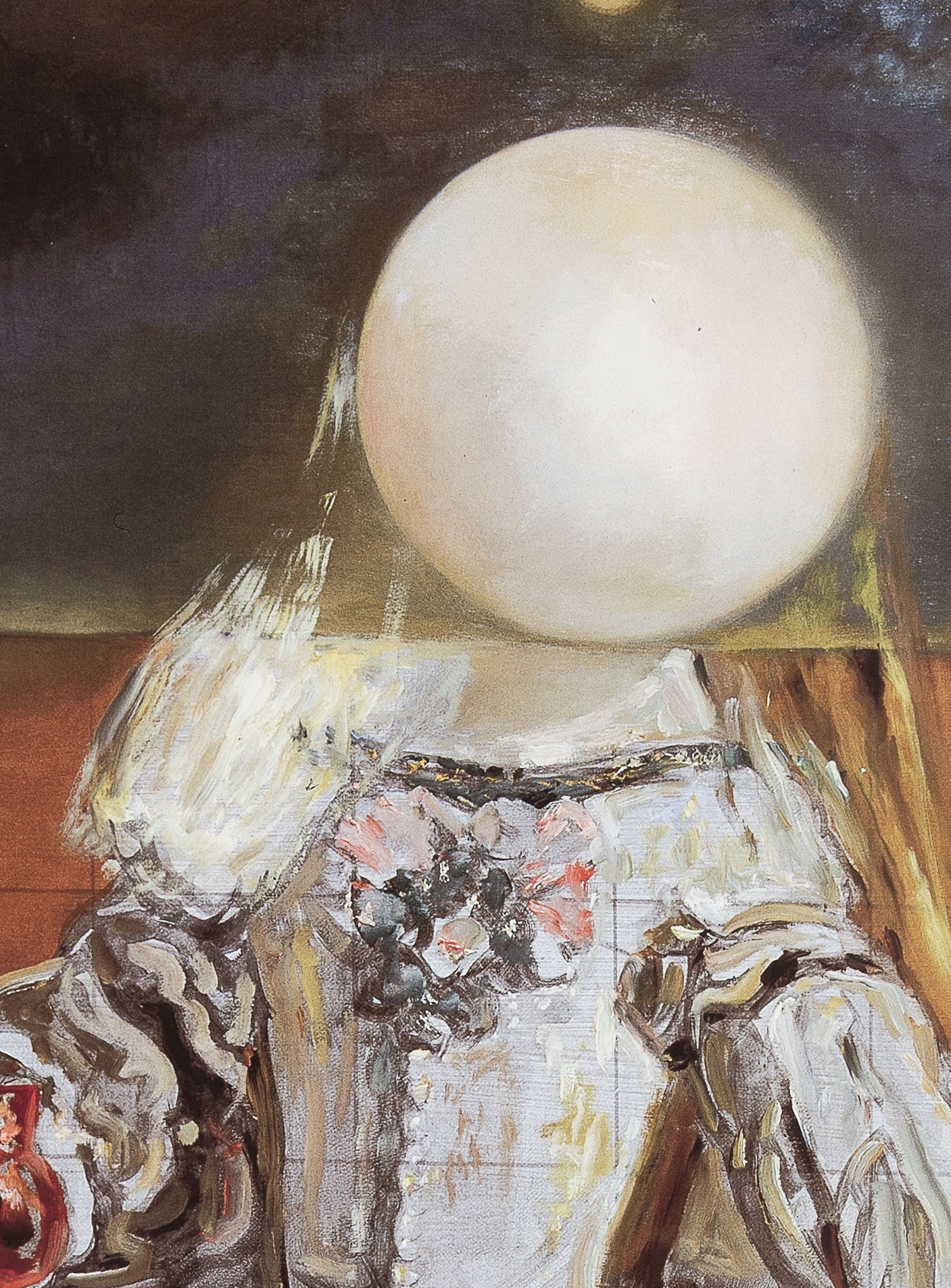 Salvador DALI : La perle - Affiche originale en couleurs