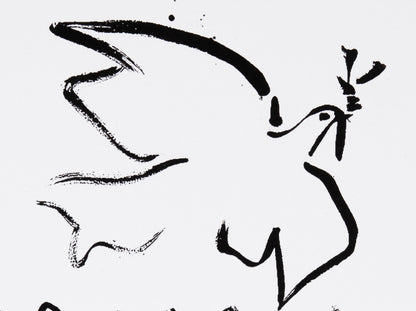 Pablo PICASSO : Sardane de la paix - Lithographie signée