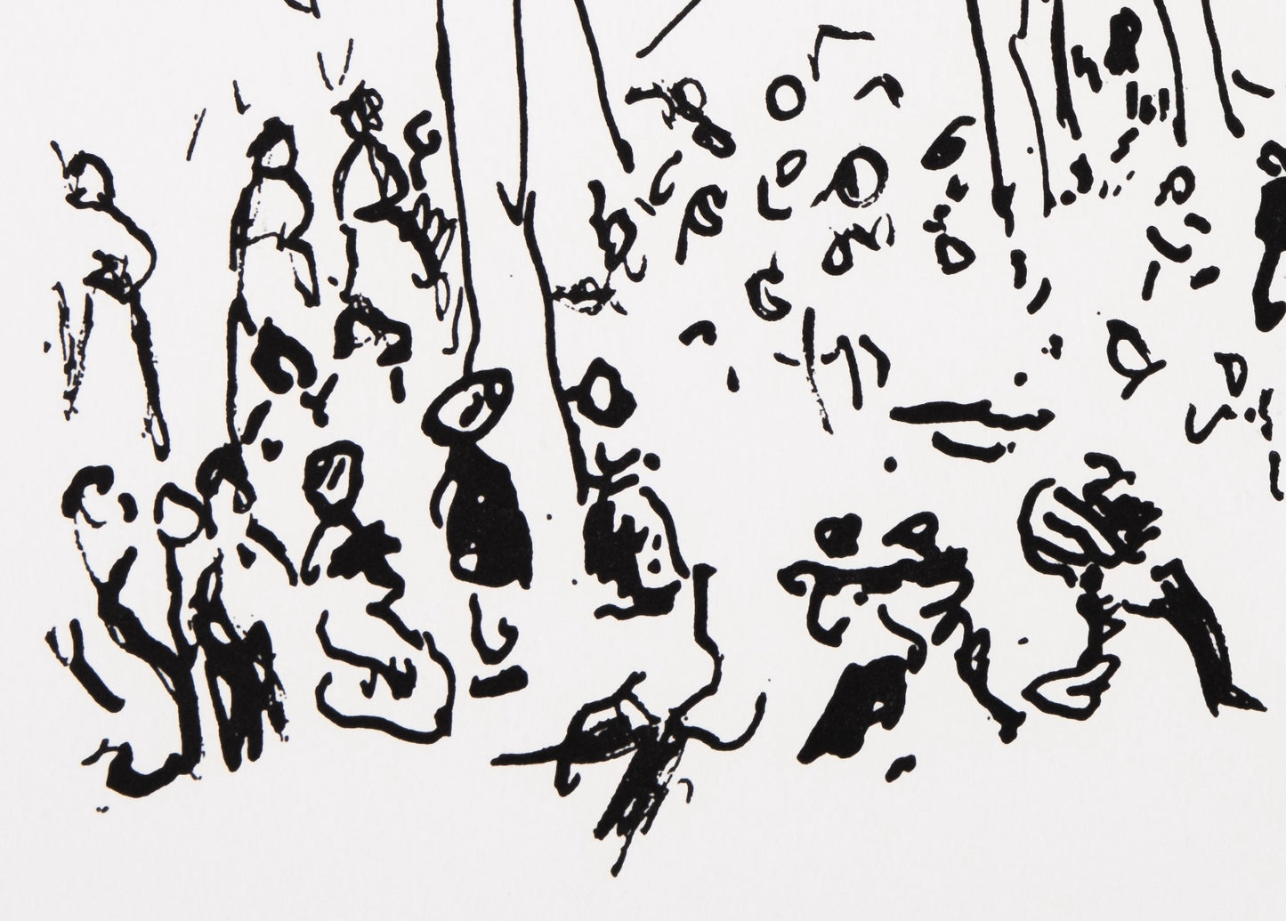 Albert MARQUET : Danses à l'Ermitage - Lithographie signée