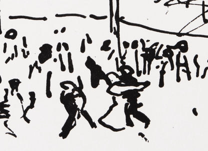 Albert MARQUET : Danses à l'Ermitage - Lithographie signée