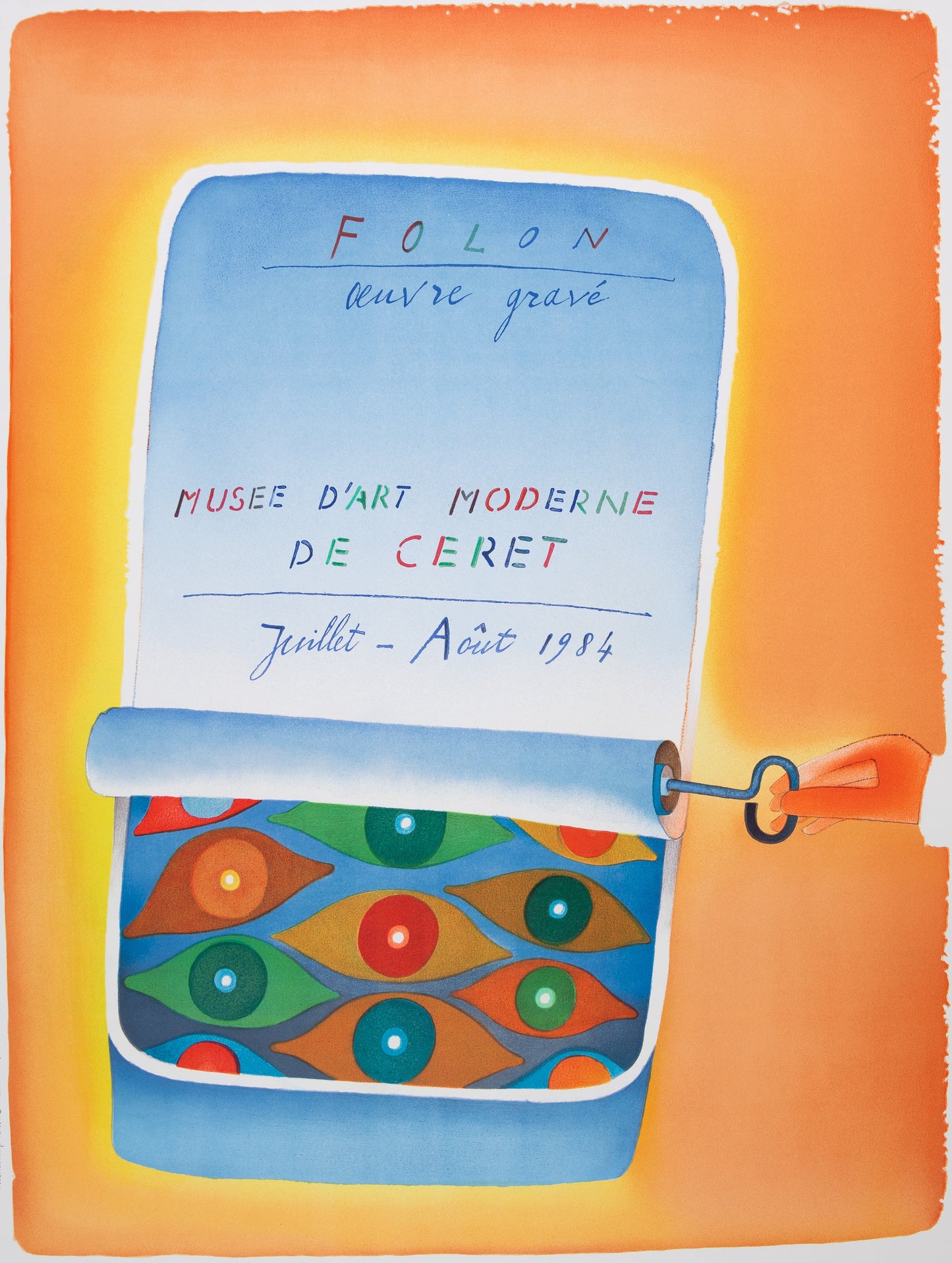Jean Michel FOLON : Oeuvre gravé - Lithographie signée