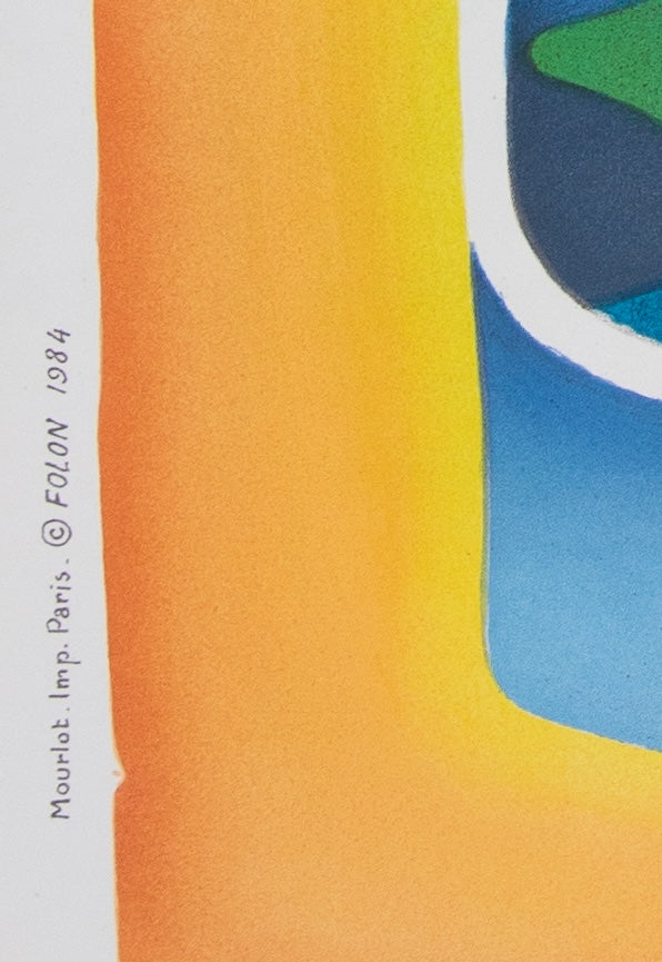 Jean Michel FOLON : Oeuvre gravé - Lithographie signée