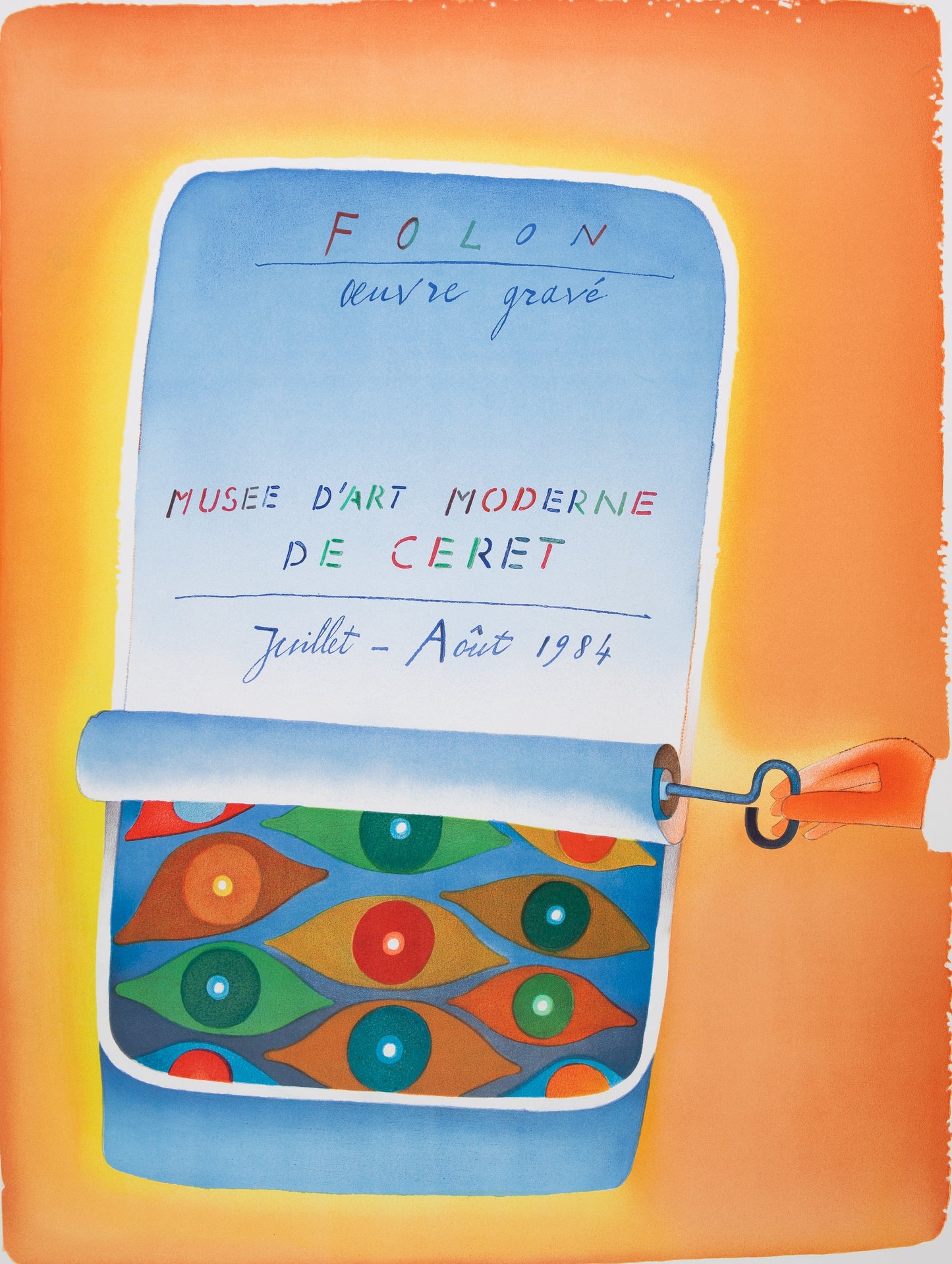 Jean Michel FOLON : Oeuvre gravé - Lithographie signée