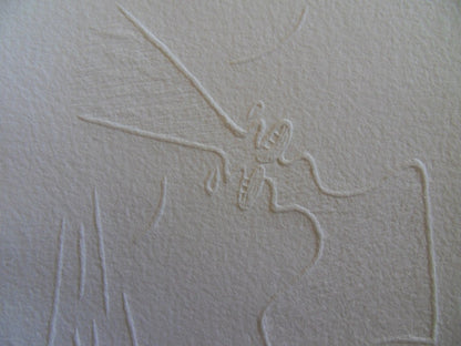 Jean COCTEAU : Le Baiser - Gravure signée