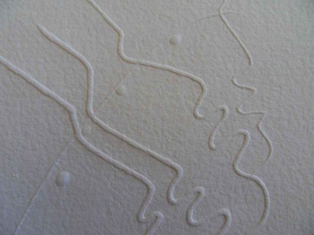 Jean COCTEAU : Hommes de profil - Gravure