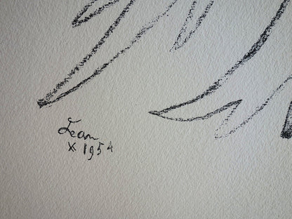 Jean COCTEAU : Danse, la ballerine - Lithographie signée