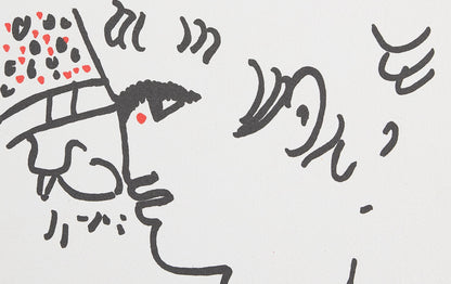 Jean COCTEAU : Toréador à la corrida - Lithographie signée
