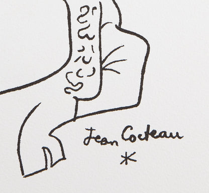 Jean COCTEAU : Taureau - Lithographie signée