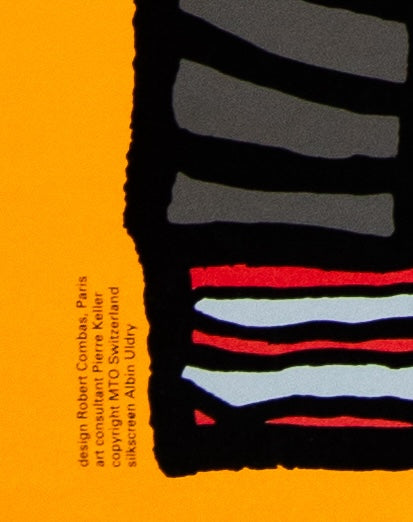 Robert COMBAS : Montreux Jazz Festival - Sérigraphie originale signée