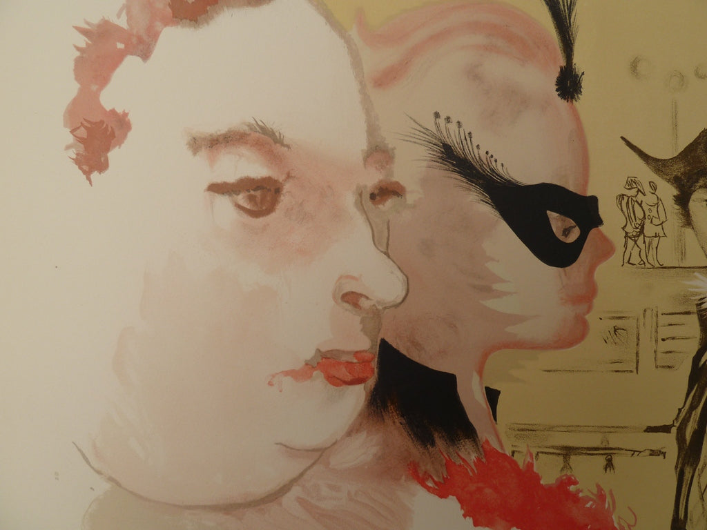 CORELLI : Carnaval de Venise - Lithographie originale signée