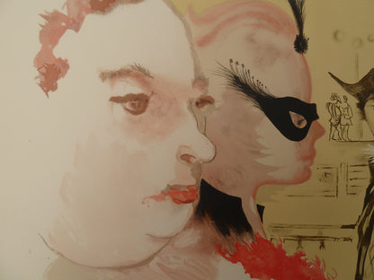 CORELLI : Carnaval de Venise - Lithographie originale signée