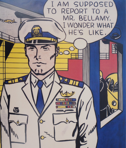 Roy LICHTENSTEIN : Mr Bellamy - Lithographie