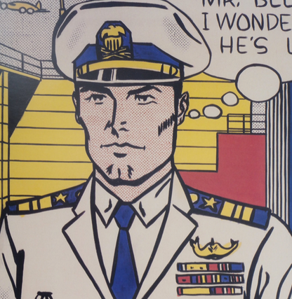 Roy LICHTENSTEIN : Mr Bellamy - Lithographie