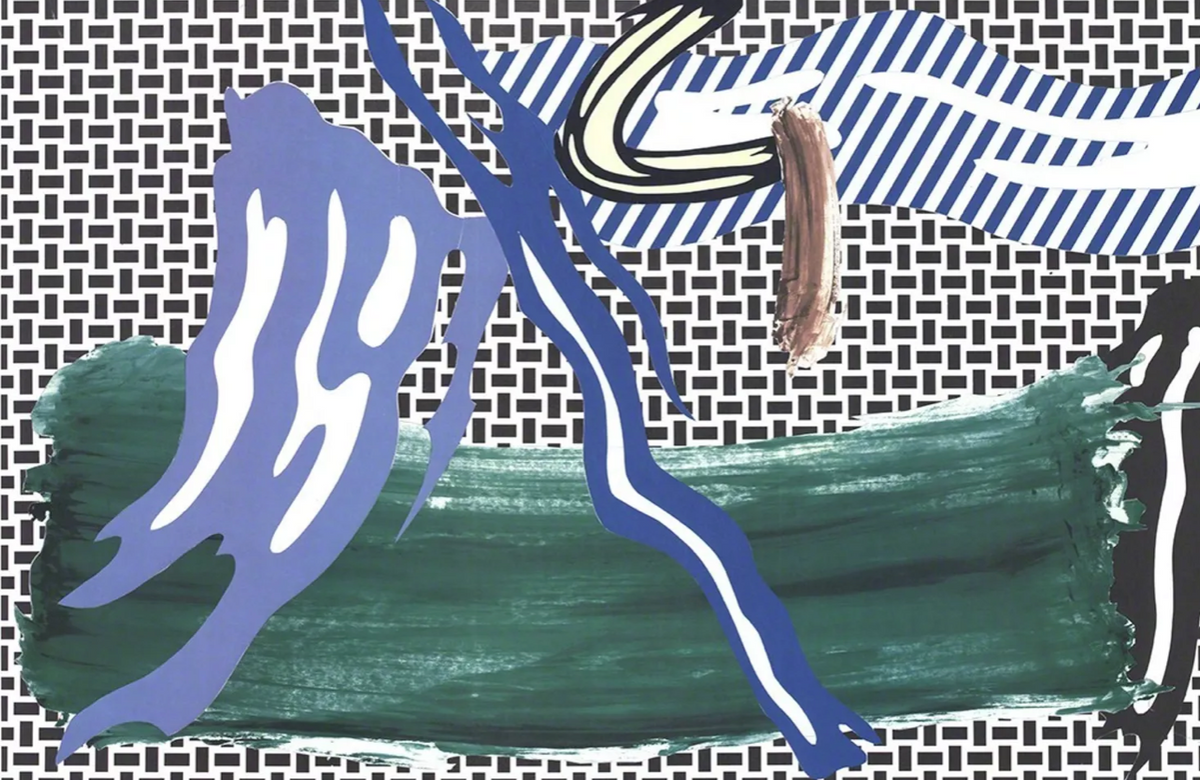 Roy LICHTENSTEIN : New York City Ballet  - Lithographie