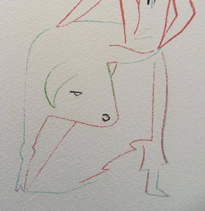 Jean COCTEAU : Le fils du Torero - Lithographie signée