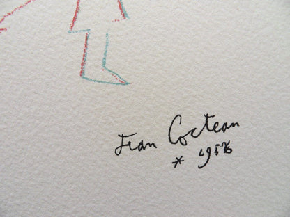 Jean COCTEAU : Le fils du Torero - Lithographie signée