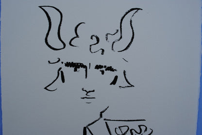 Jean COCTEAU : Toréador couronné - Lithographie Signée