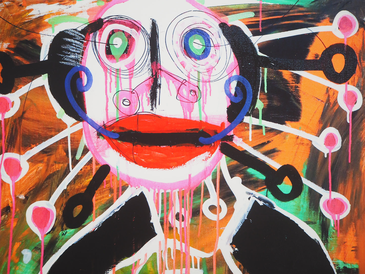 Paul KOSTABI : Gratty dans la ville - Giclée originale signée