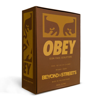 Shepard FAIREY (OBEY) : Obey Icon (Gold Edition) - Sculpture