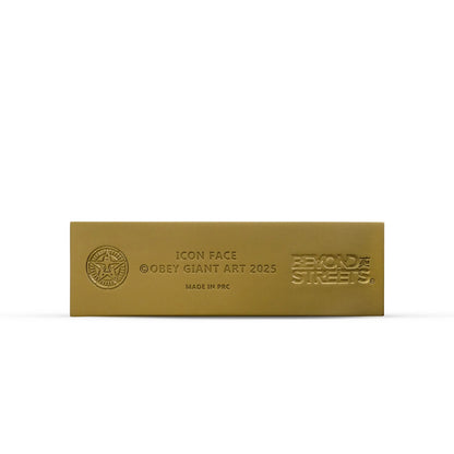 Shepard FAIREY (OBEY) : Obey Icon (Gold Edition) - Sculpture