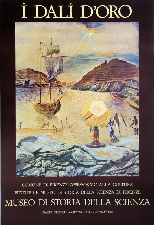 Salvador DALI : I Dali d’Oro, 1983 - Affiche originale d’époque