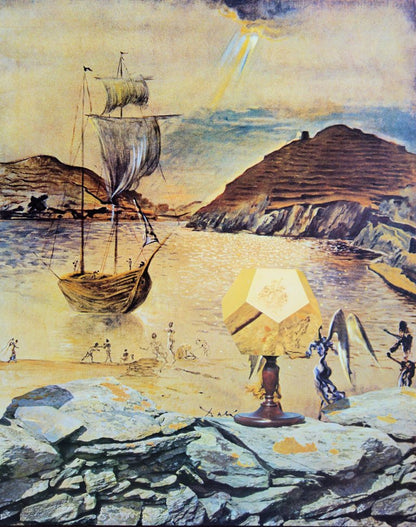 Salvador DALI : I Dali d’Oro, 1983 - Affiche originale d’époque