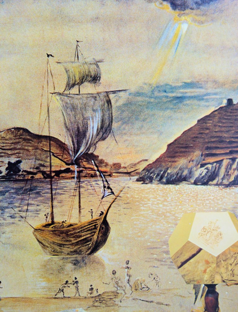 Salvador DALI : I Dali d’Oro, 1983 - Affiche originale d’époque