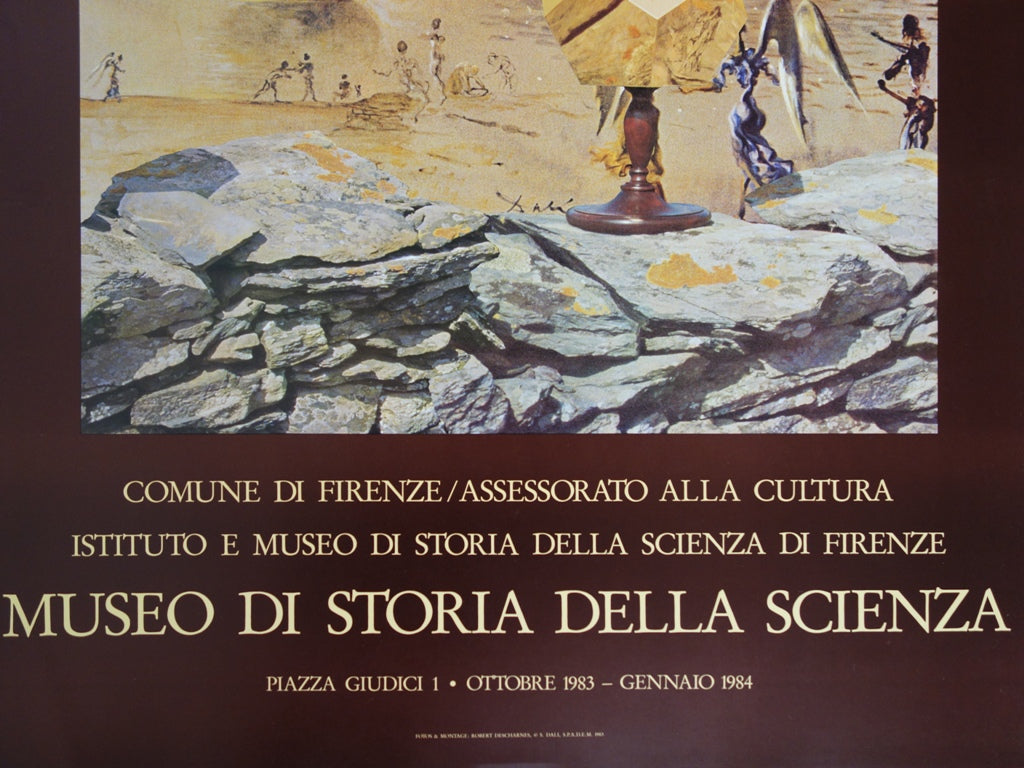 Salvador DALI : I Dali d’Oro, 1983 - Affiche originale d’époque