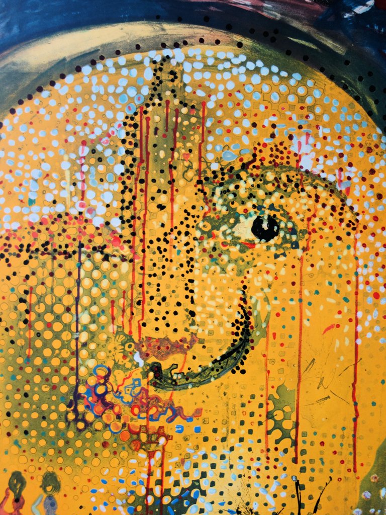 Salvador DALI : Sol Y Dali - Lithographie originale signée