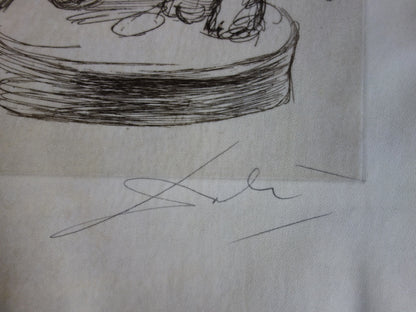 Salvador DALI : Eléphants - Gravure originale signée