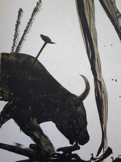 Salvador DALI : Torero noir - Lithographie originale signée
