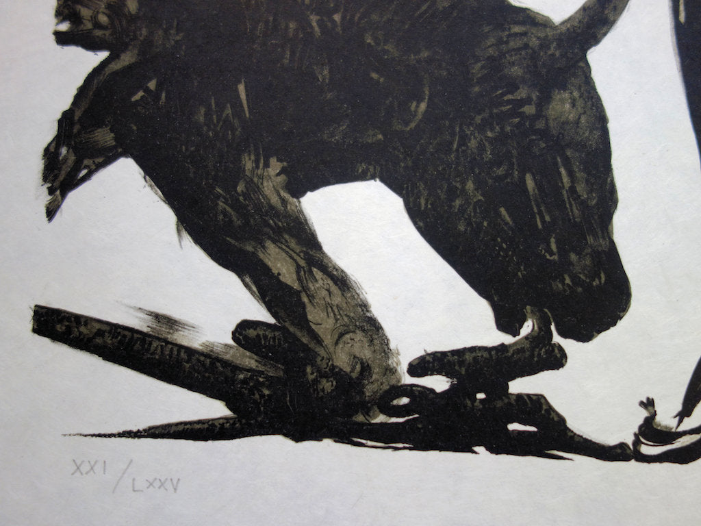 Salvador DALI : Torero noir - Lithographie originale signée