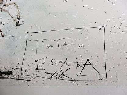 Salvador DALI: Tienta - Place in Spain, Signed Lithograph