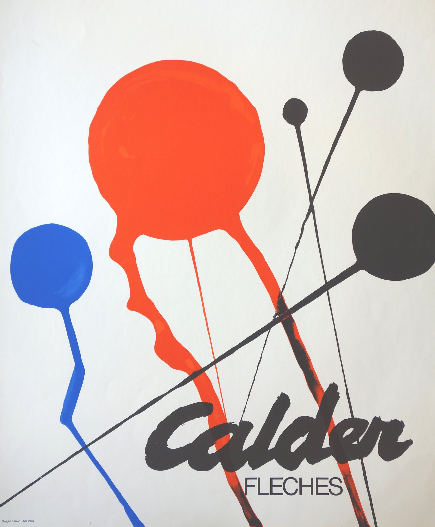 Alexander CALDER : Flèches  - Lithographie originale signée