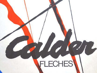 Alexander CALDER : Flèches  - Lithographie originale signée