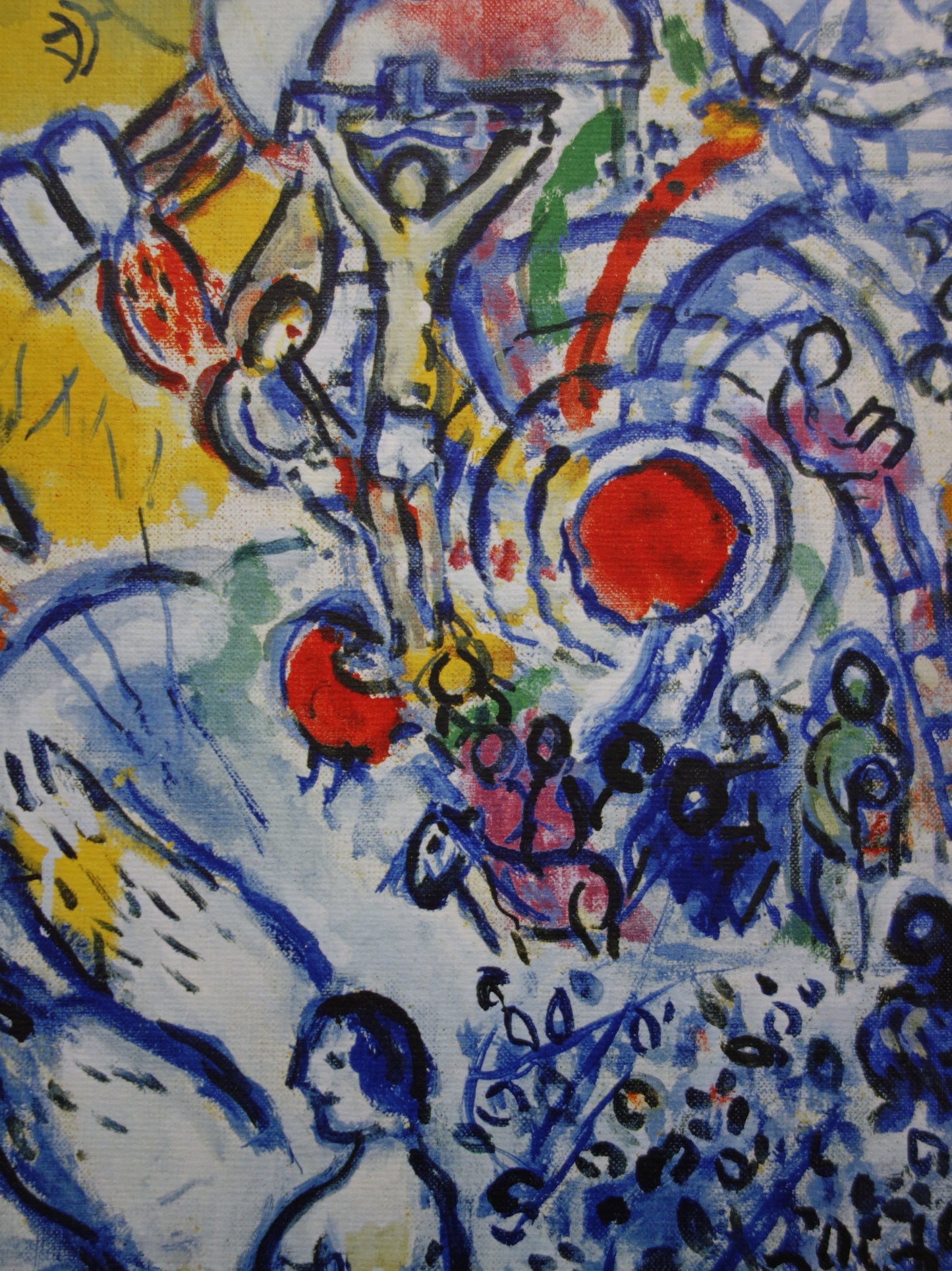 Marc CHAGALL : La création de l'Homme - Lithographie