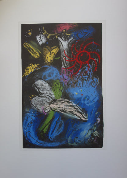 Marc CHAGALL: The Creation of Man - Lithograph