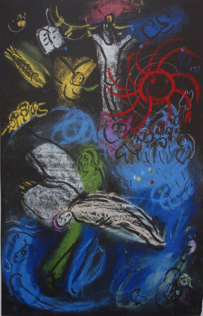 Marc CHAGALL: The Creation of Man - Lithograph