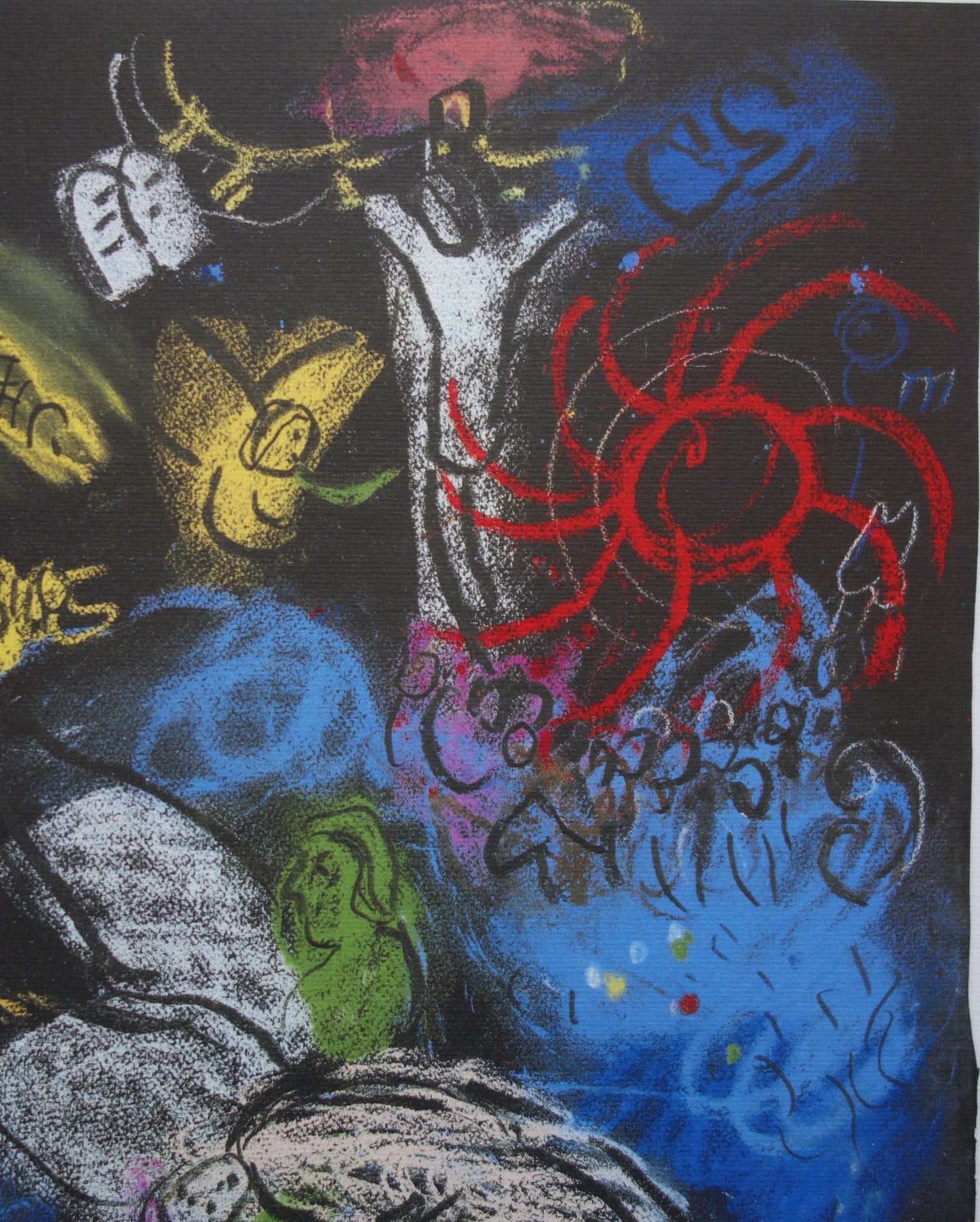 Marc CHAGALL: The Creation of Man - Lithograph