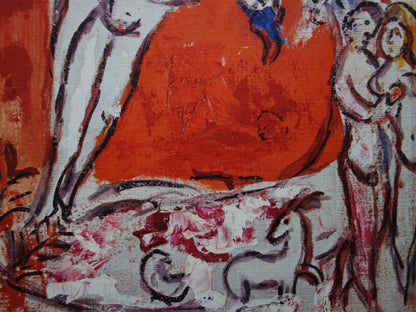 Marc CHAGALL: The Creation of Man - Signed lithograph