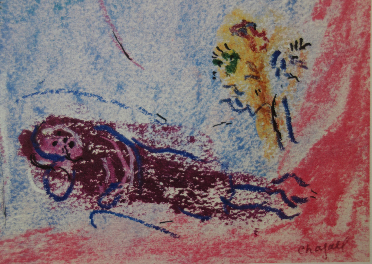 Marc CHAGALL : Le Songe de Jacob - Lithographie signée