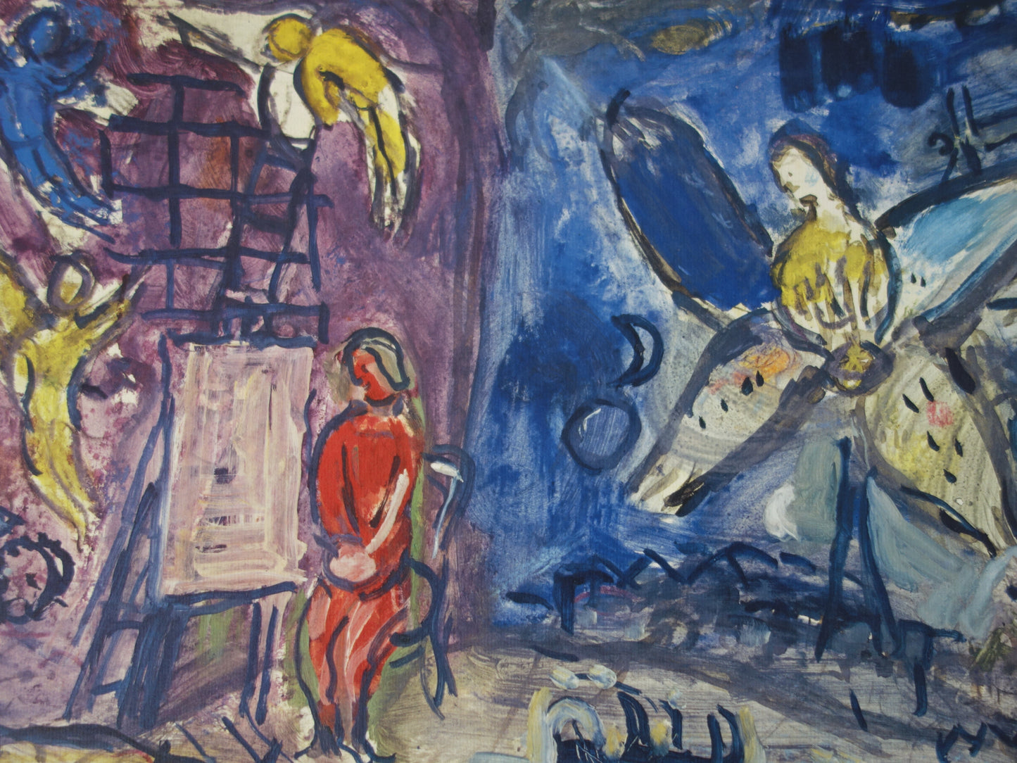 Marc CHAGALL : Le Songe de Jacob - Lithographie