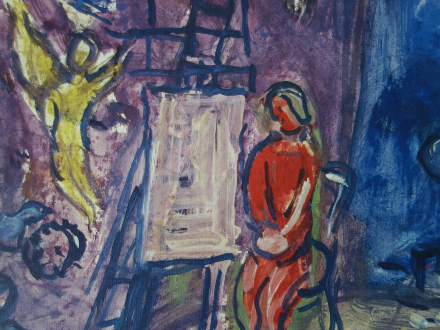 Marc CHAGALL : Le Songe de Jacob - Lithographie