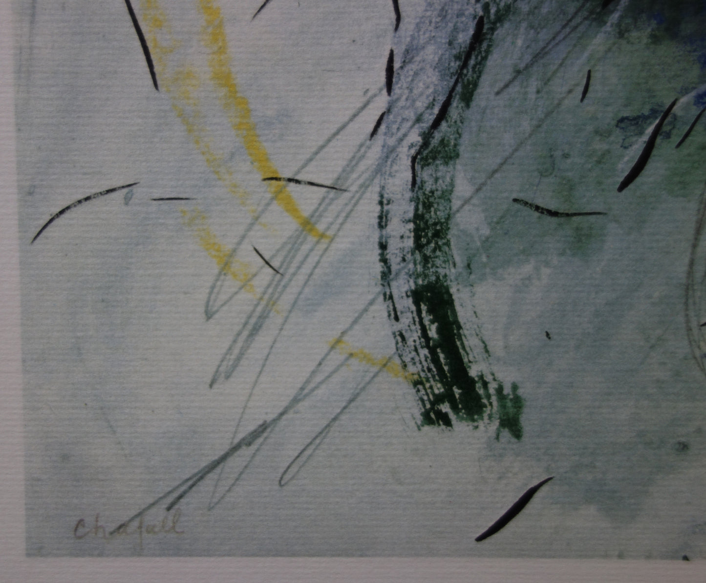 Marc CHAGALL : La lutte de Jacob avec l'Ange - Lithographie signée