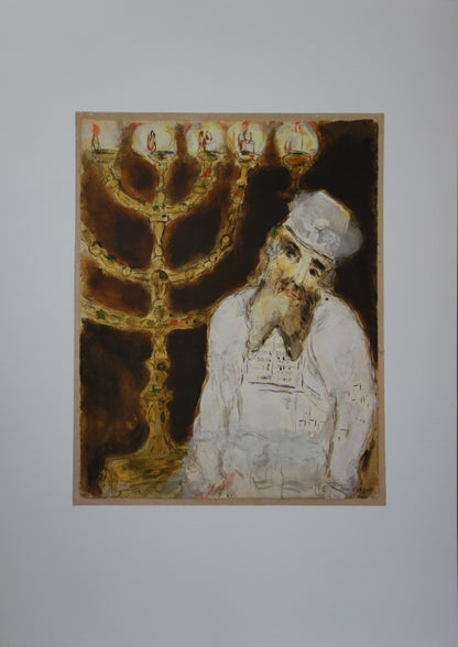 Marc CHAGALL: Aaron - Signed lithograph