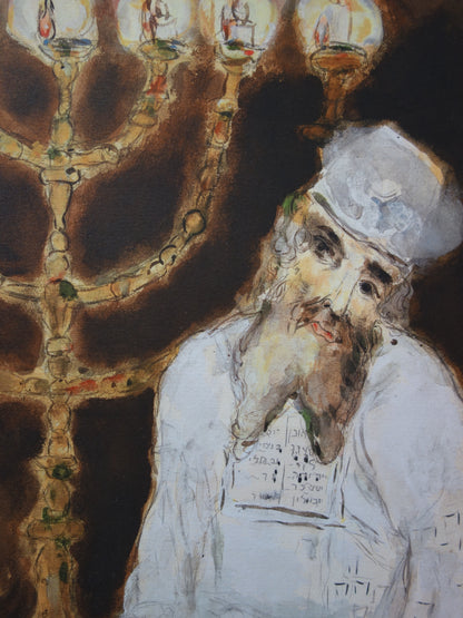 Marc CHAGALL: Aaron - Signed lithograph