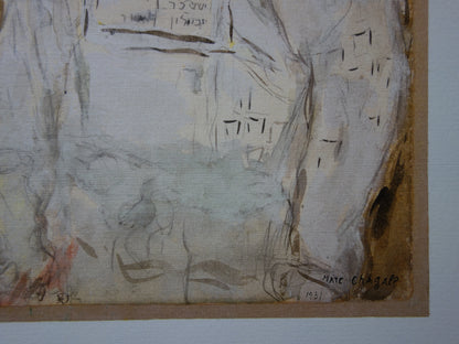 Marc CHAGALL: Aaron - Signed lithograph